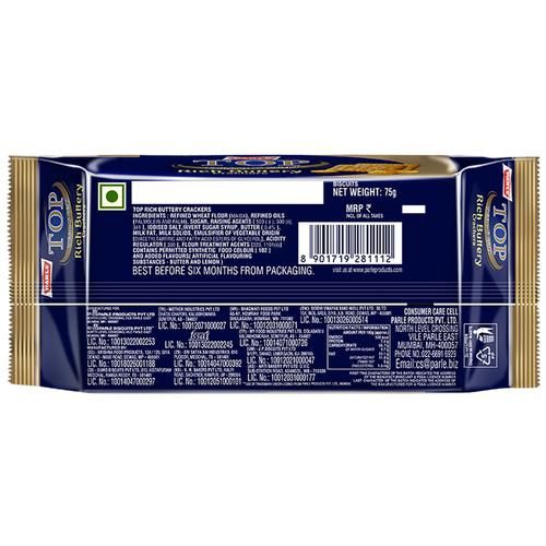 Parle Top Rich Buttery Crackers