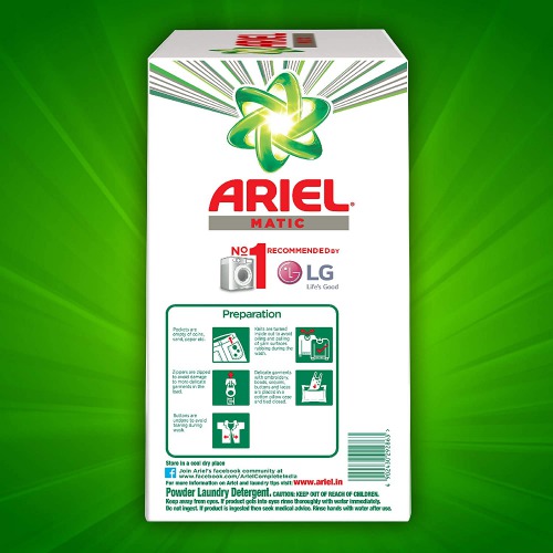 Ariel Matic Front Load Detergent Washing Powder 4kg+2kg