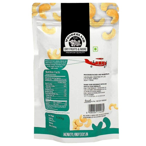 WONDERLAND FOODS (DEVICE) Roasted and Salted Dry Fruits Combo Pack of 3 (Almonds, Cashew Pistachios) , 100 g Each