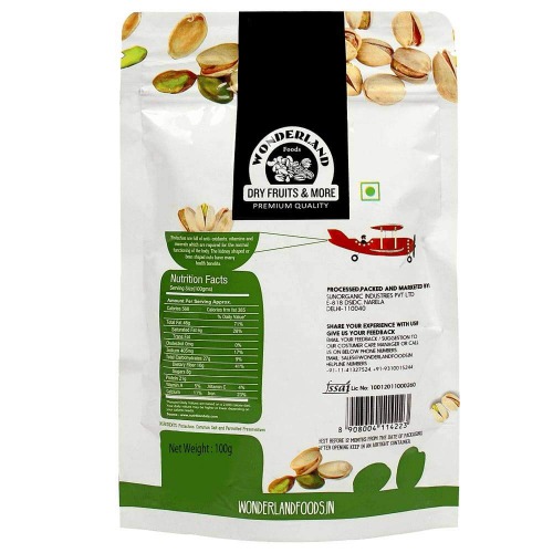 WONDERLAND FOODS (DEVICE) Roasted and Salted Dry Fruits Combo Pack of 3 (Almonds, Cashew Pistachios) , 100 g Each