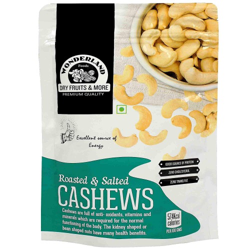 WONDERLAND FOODS (DEVICE) Roasted and Salted Dry Fruits Combo Pack of 3 (Almonds, Cashew Pistachios) , 100 g Each