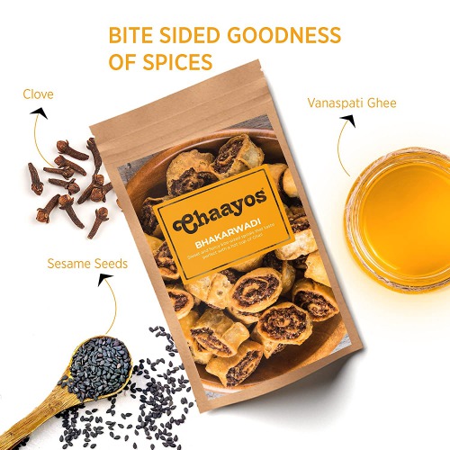 Chaayos Bhakarwadi (150g Pack)